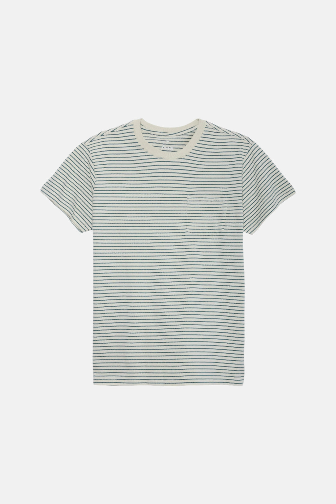 T-Shirt Finley Pocket Blanc/Vert Katin