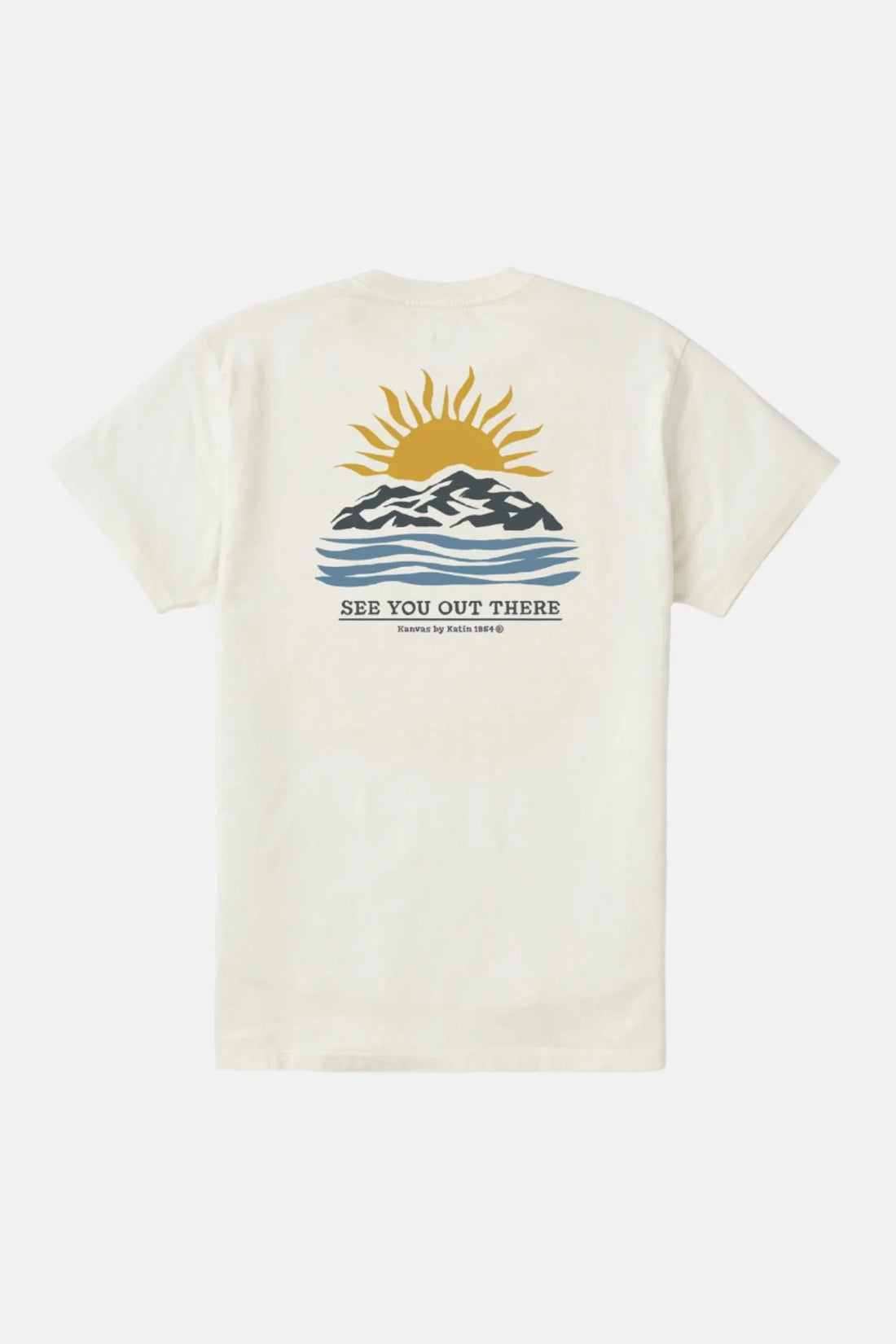 T-Shirt Whitney Blanc Vintage Katin