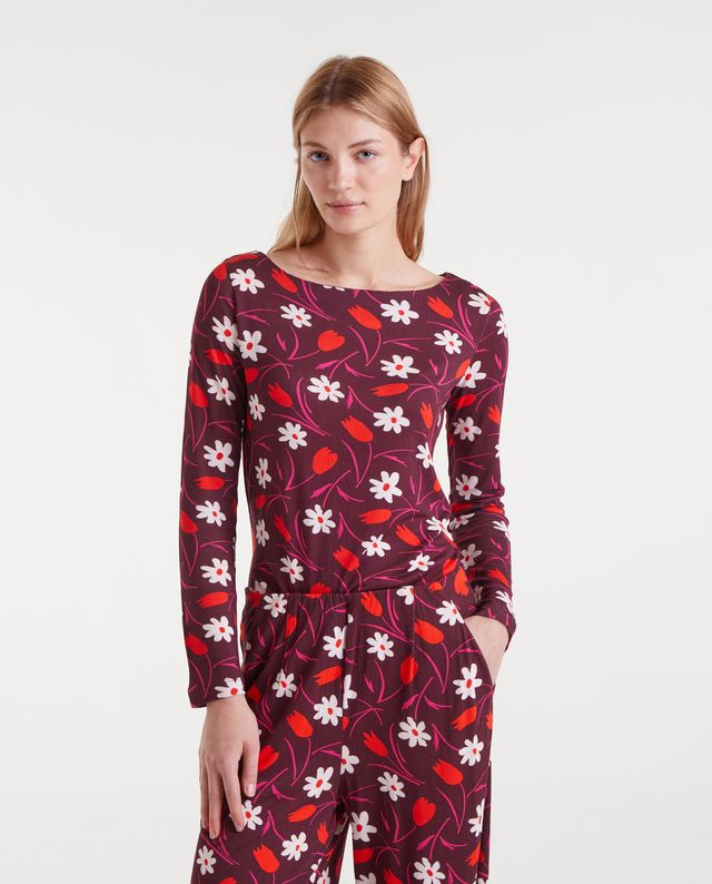 Tullas Eggplant Sweater Compania Fantastica