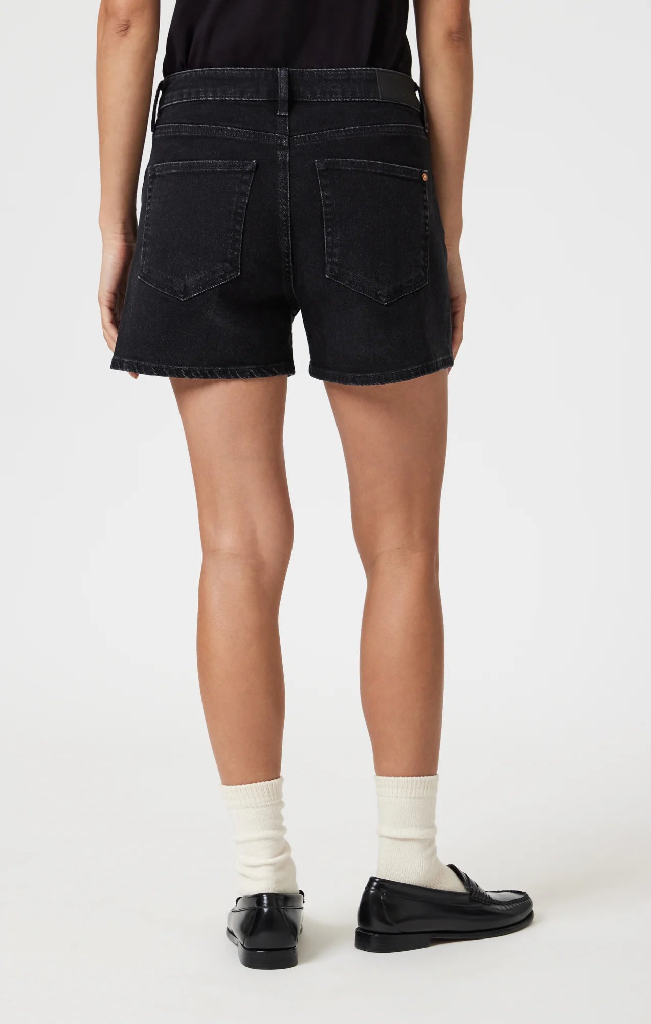 Short Heidi Dark Smoke 90'S Blue Jeans