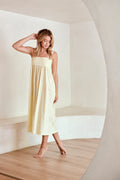 Robe Louisa Jaune Pâle Dailystory