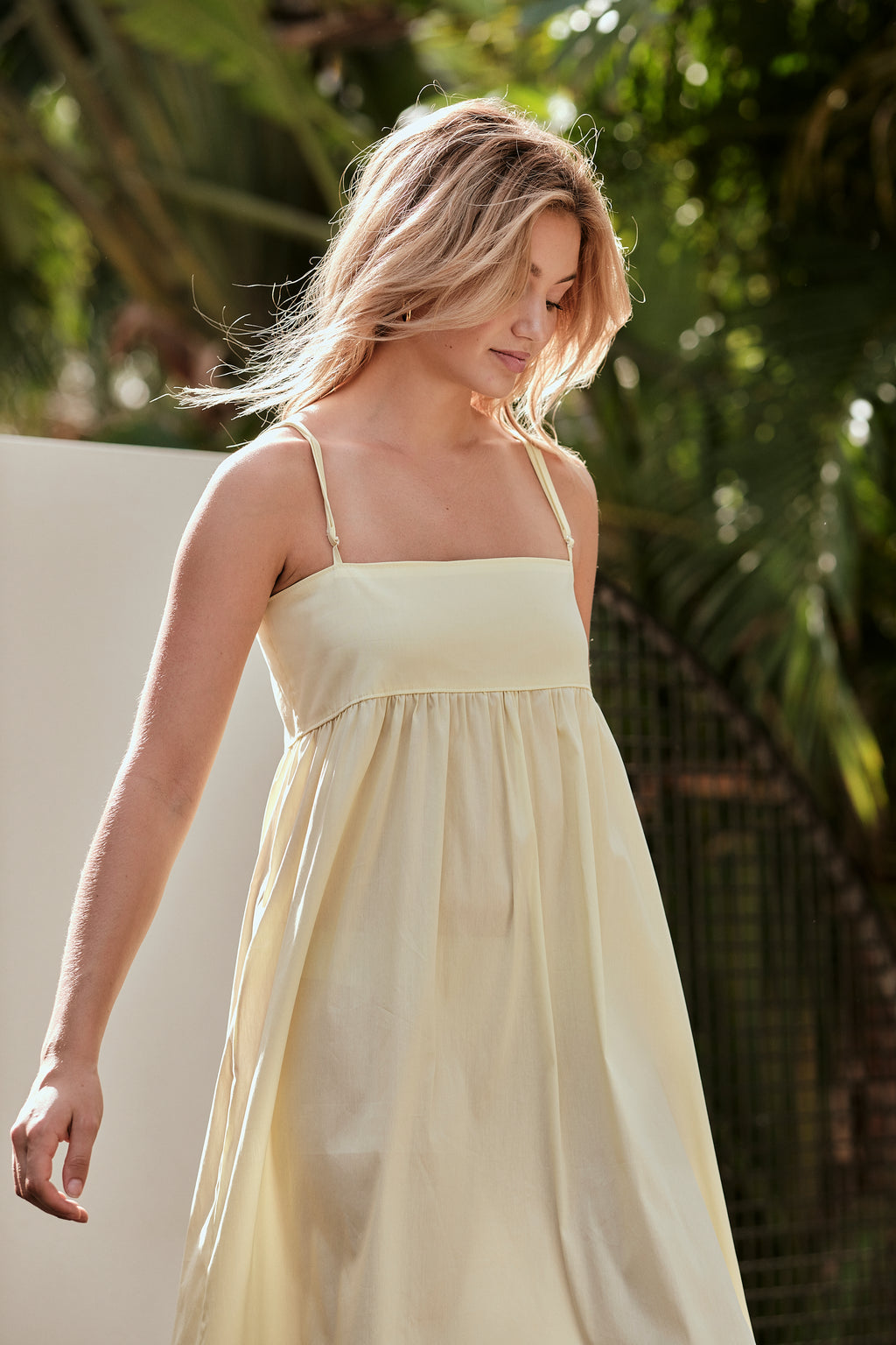 Robe Louisa Jaune Pâle Dailystory