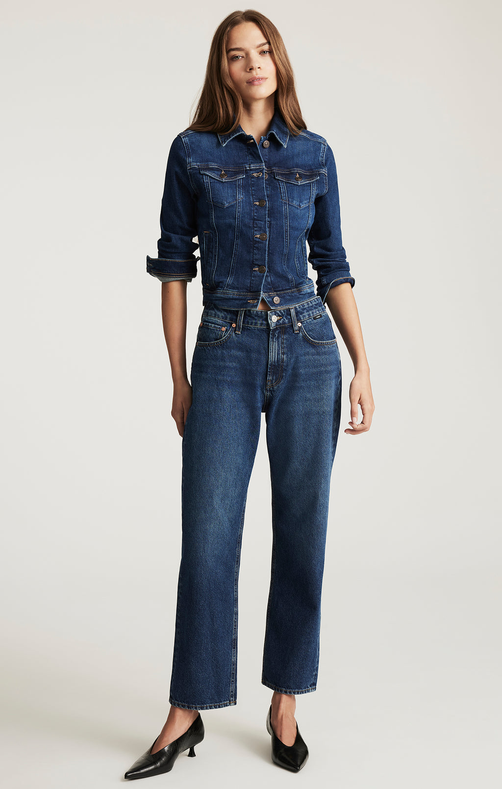 Savannah Deep Brushed Classic Mavi Jeans