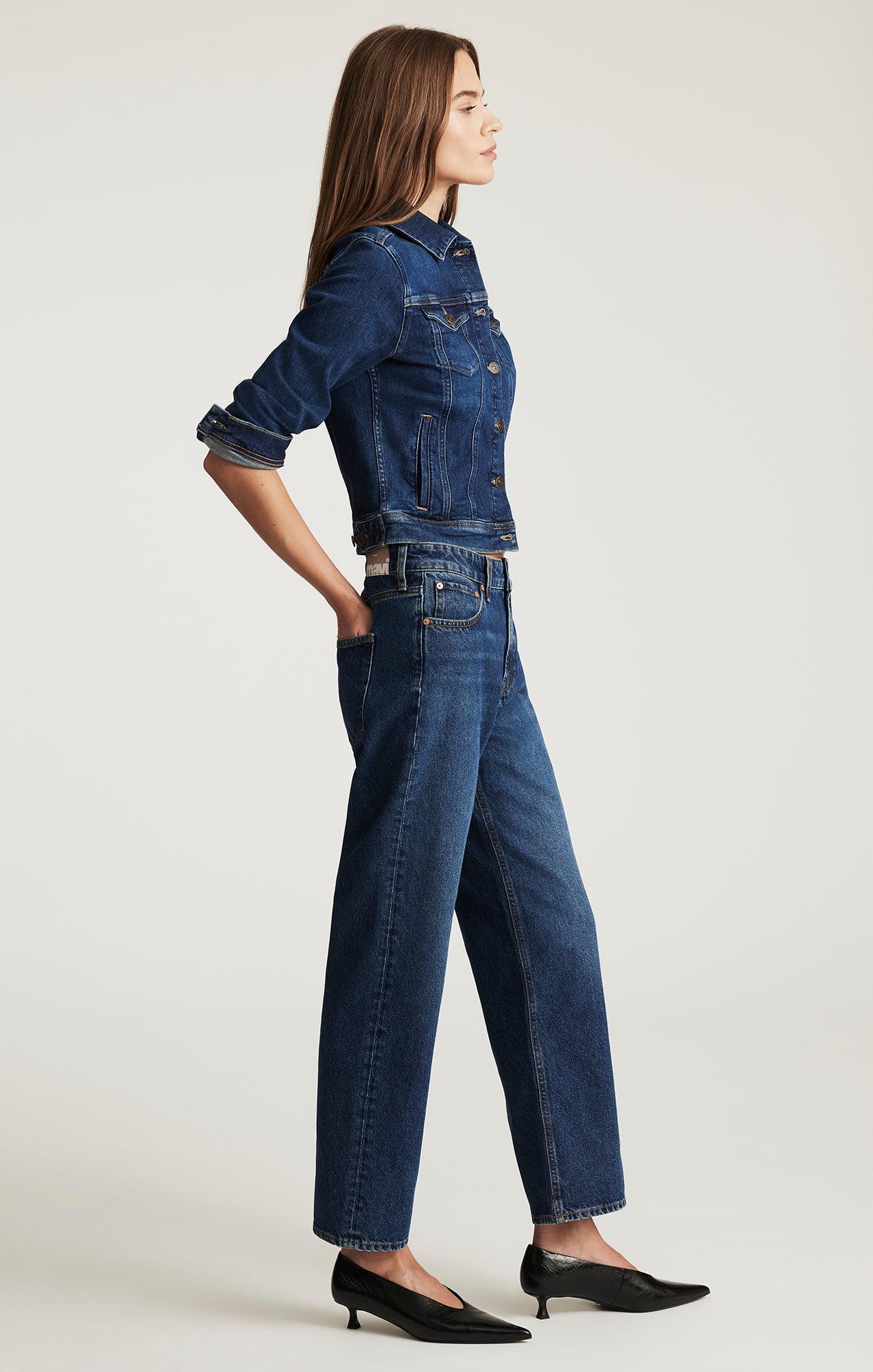 Savannah Deep Brushed Classic Mavi Jeans