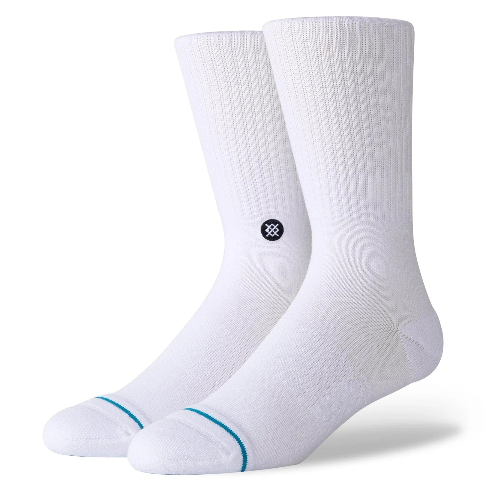 Stance White Icon 3-Pack Socks