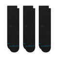 Bas 3 Pack Icon Noir/Noir Stance