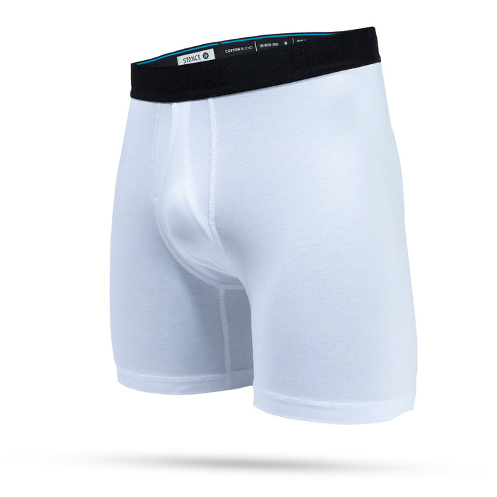 Stance White Cotton Standard Brief Boxer