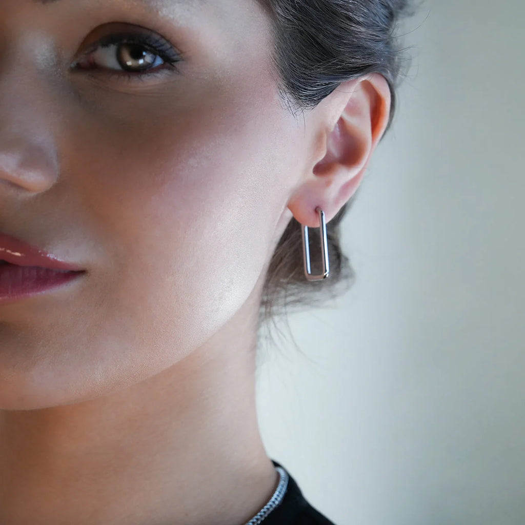 Mazunta Sterling Silver Hackney Nine Earrings