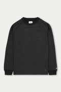 Kuwalla Tee Black Marled Thermal Sweater