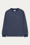 Navy Marled Thermal Kuwalla Tee