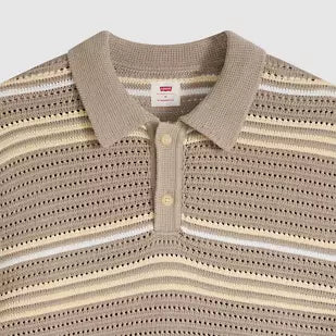 Chandail Laguna Sweater Polo Beige Levi's