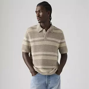 Chandail Laguna Sweater Polo Beige Levi's