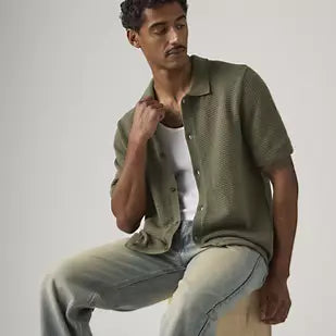 Woodside Camp Green Levi's Sweater