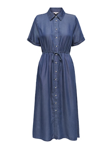 Robe Chemise Charis Bleu Foncé Only