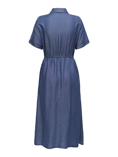 Robe Chemise Charis Bleu Foncé Only