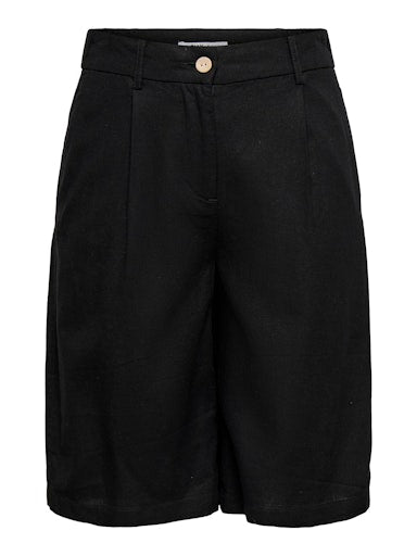 Short Goa Black Linen Only