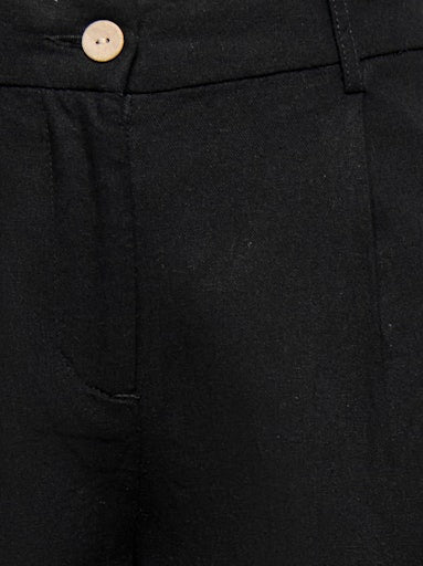Short Goa Black Linen Only