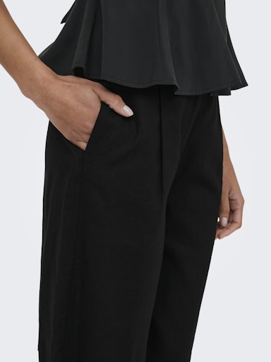 Short Goa Black Linen Only