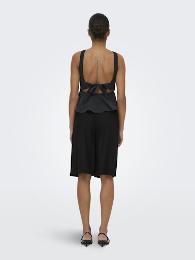 Short Goa Black Linen Only