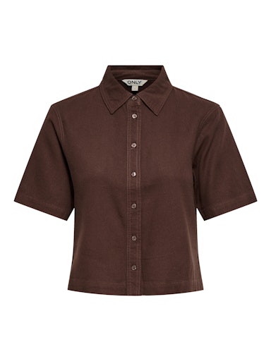 Shirt Goa Linen Brown Stone Only