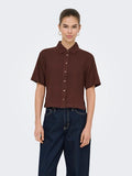 Shirt Goa Linen Brown Stone Only