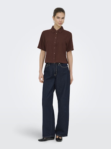 Shirt Goa Linen Brown Stone Only