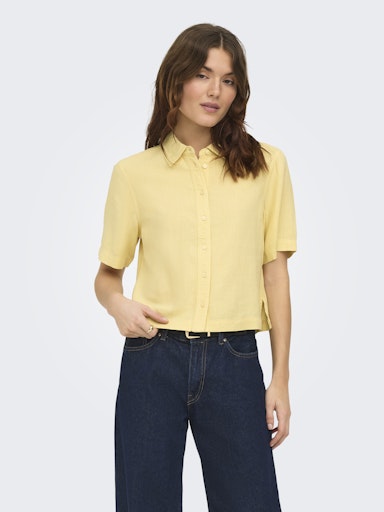 Chemise Goa Linen Jaune Only