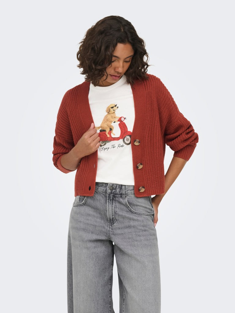 Cardigan Carol Nice Rouille Picante Only