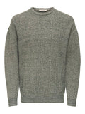Only & Sons Green and Beige Joe Relax Jumper
