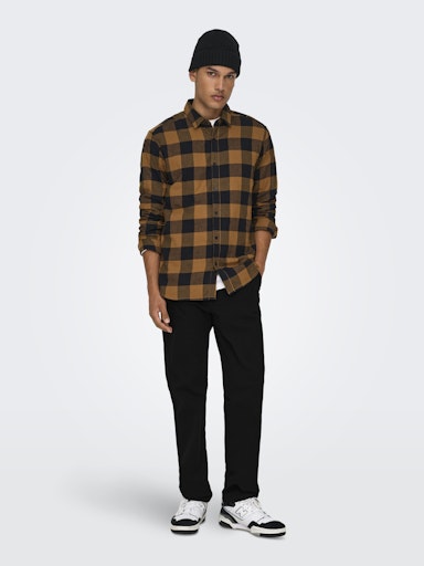 Only & Sons Nicky Black Trousers