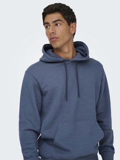 Chandail Ceres Hoodie Vintage Indigo Only & Sons