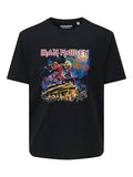 T-Shirt Iron Maiden Noir Only & Sons