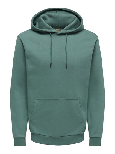Ceres Hoodie Mallard Green Only & Sons