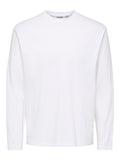 Chandail Fred Relax Blanc Only & Sons