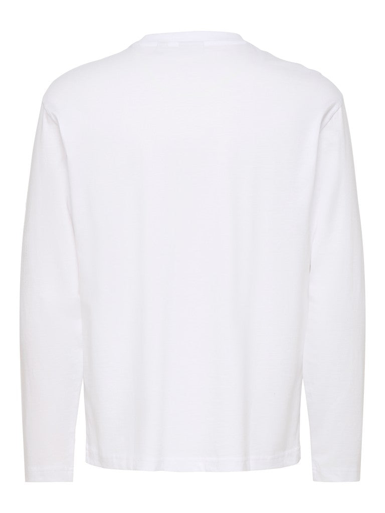 Chandail Fred Relax Blanc Only & Sons