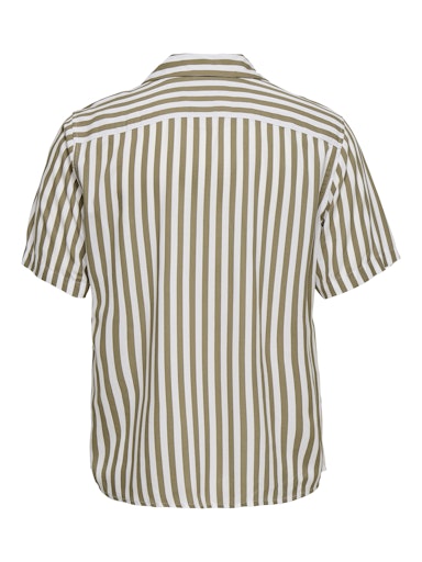 Wayne White & Beige Only & Sons Shirt