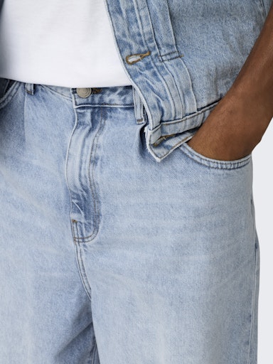 Jeans Carl Balloon Bleu Clair Only & Sons
