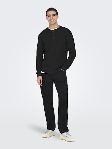 Only & Sons Tobie Black Sweater
