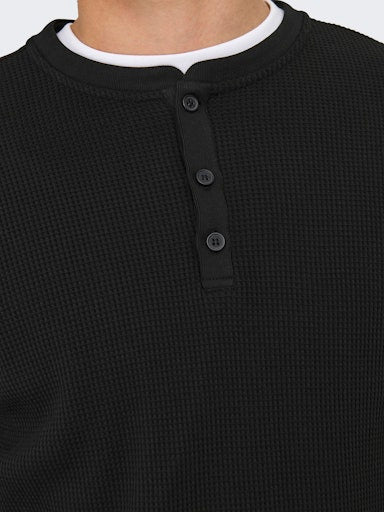 Only & Sons Tobie Black Sweater