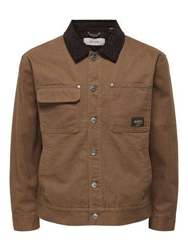 Timber Cotton Rubber Only & Sons Coat
