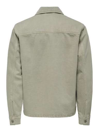 Only & Sons Ray Washed Zip Jacket