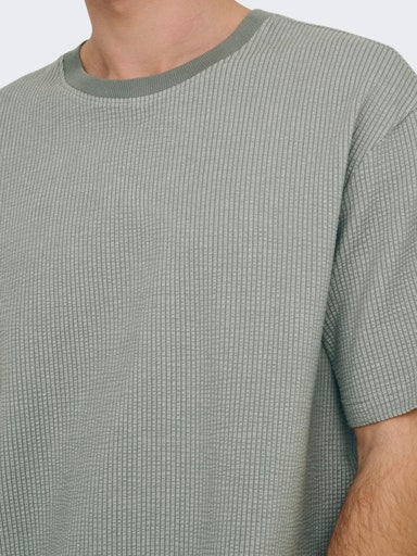 Kian RLX Grey T-Shirt Only & Sons