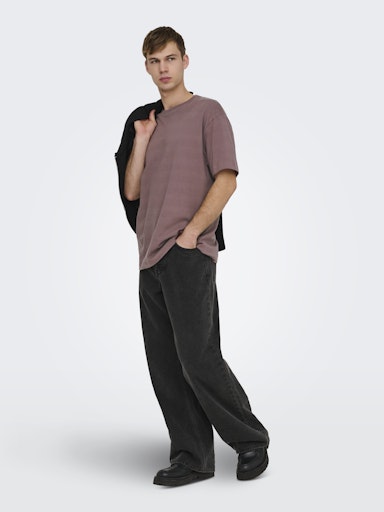 T-Shirt Bane RLX Taupe Only & Sons