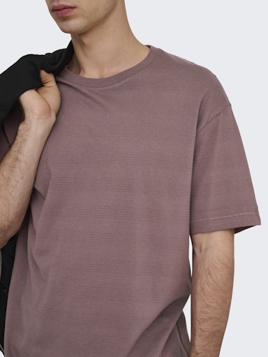 T-Shirt Bane RLX Taupe Only & Sons