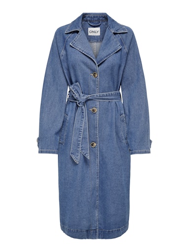 Malou Medium Blue Denim Trench Only