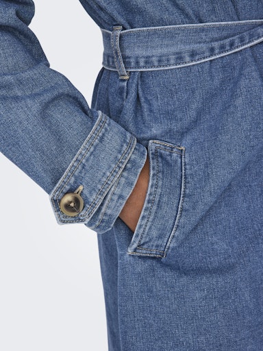 Trench Malou Denim Bleu Medium Only