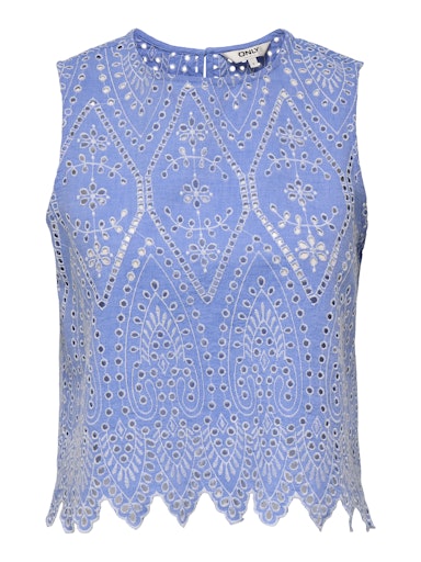 Only Tulum Blue Sleeveless Top