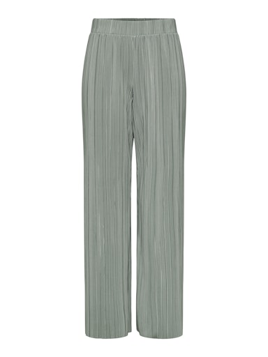 Pantalon Ravenna Plisse Vert Agave Only
