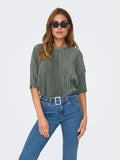 Ravenna Green Agave Pleated Top Only