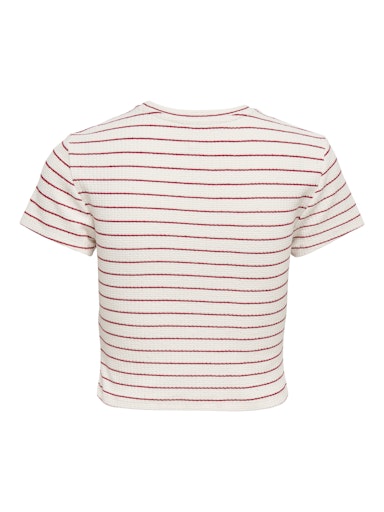 T-Shirt Anits Rayé Rouge Barbados Only